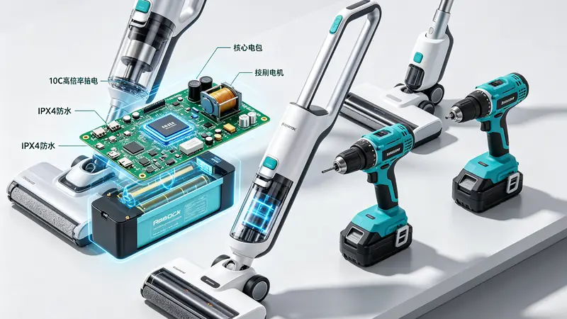 电动工具与清洁电器电池管理应用场景